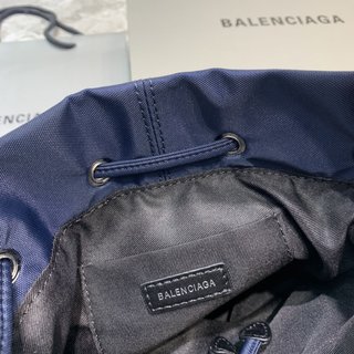 Replica Balenciaga - Wheel XS drawstring bucket bag - women - Recycled Polyamide - One Size