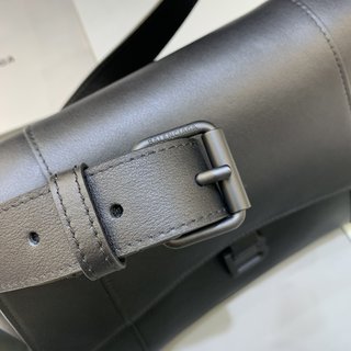 Replica Balenciaga | Women Small Hourglass Leather Shoulder Bag Black Unique