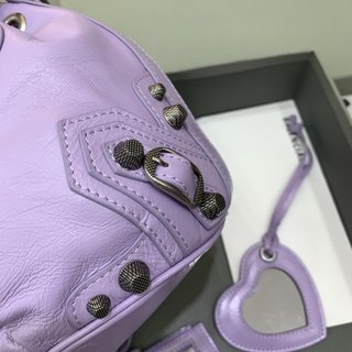 Replica Balenciaga - XS Le Cagole bucket bag - women - Calf Leather - One Size - Purple