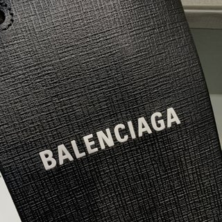 Replica Balenciaga - Shopping Phone holder bag - unisex - Leather - One Size - Black