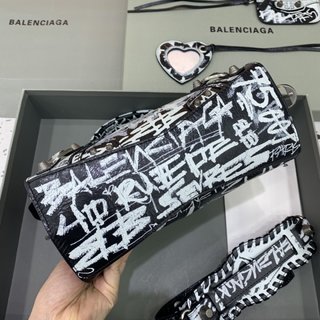 Replica Balenciaga | Women Xs Neo Cagole Leather Shoulder Bag Black Unique