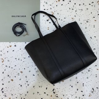 Replica Balenciaga | Women Small Everyday Leather Tote Bag Black/white Unique