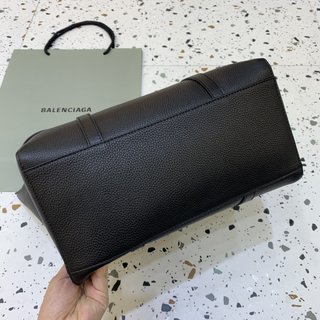 Replica Balenciaga | Women Small Everyday Leather Tote Bag Black/white Unique