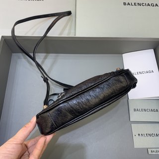 Replica Balenciaga Le Cagole Mini Leather Crossbody Bag, Black, Women's, Handbags & Purses Crossbody Bags & Camera Bags