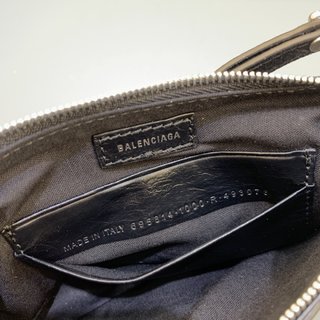 Replica Balenciaga Le Cagole Mini Leather Crossbody Bag, Black, Women's, Handbags & Purses Crossbody Bags & Camera Bags