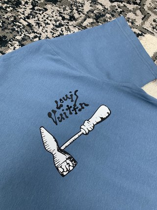 Replica Warped Youth Tee Azure