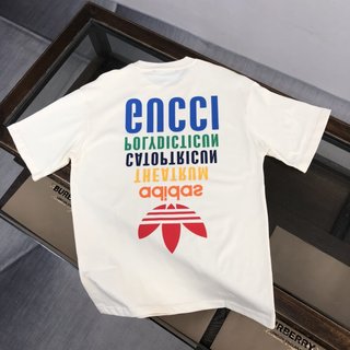 Replica adidas x Gucci cotton jersey T-shirt