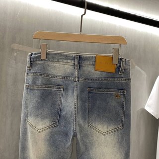 Replica Smoke Rise Rip & Repair Basic Franklin/Blue Men Jeans