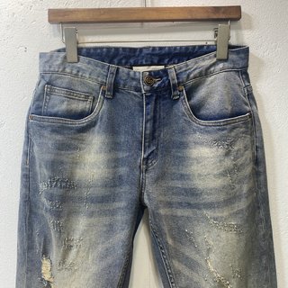 Replica Faith Connexion - Authenticated Jean - Cotton - Elasthane Blue Plain