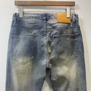 Replica Faith Connexion - Authenticated Jean - Cotton - Elasthane Blue Plain