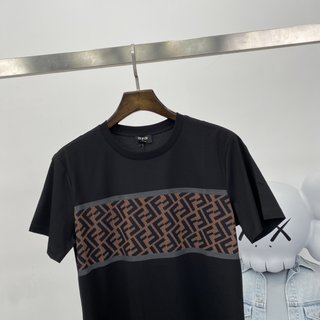 Replica FENDI - T-Shirt, Men, Black