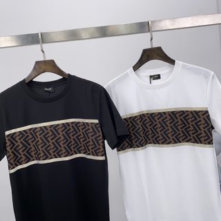 Replica FENDI - T-Shirt, Men, Black