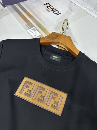 Replica FENDI - T-Shirt, Men, Black