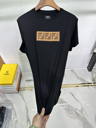 Replica FENDI - T-Shirt, Men, Black