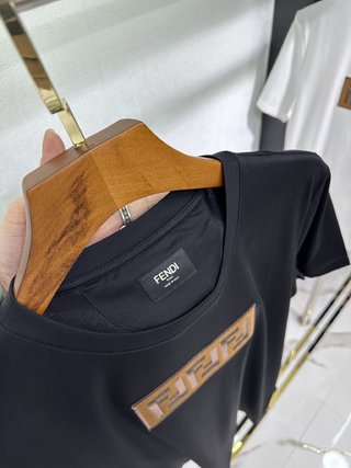 Replica FENDI - T-Shirt, Men, Black