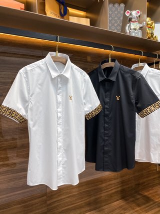 Replica African Men White Shirt Gold Coins | African Stylish Shirts For Men