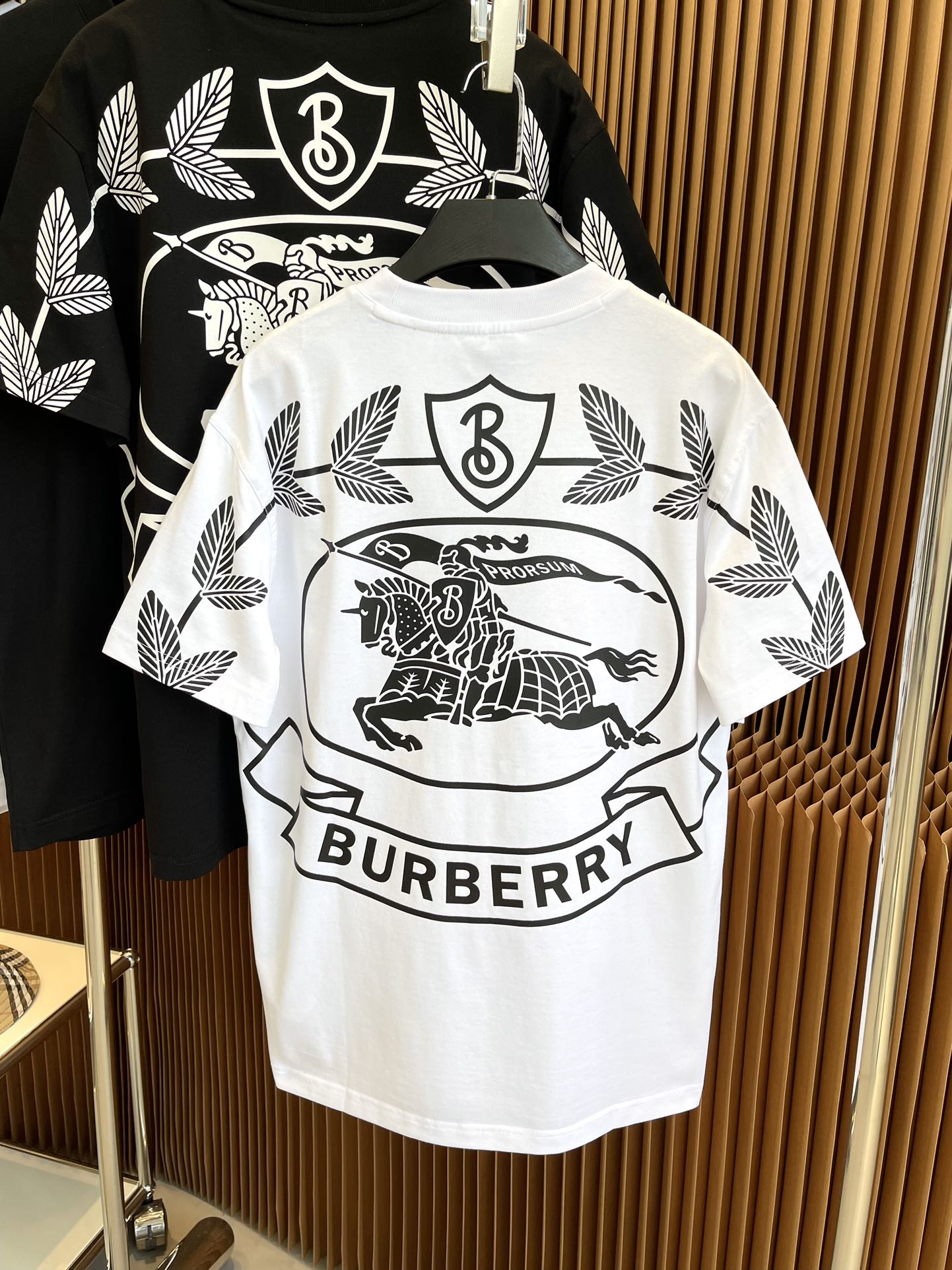 Replica Burberry Ekd-print Cotton T-shirt
