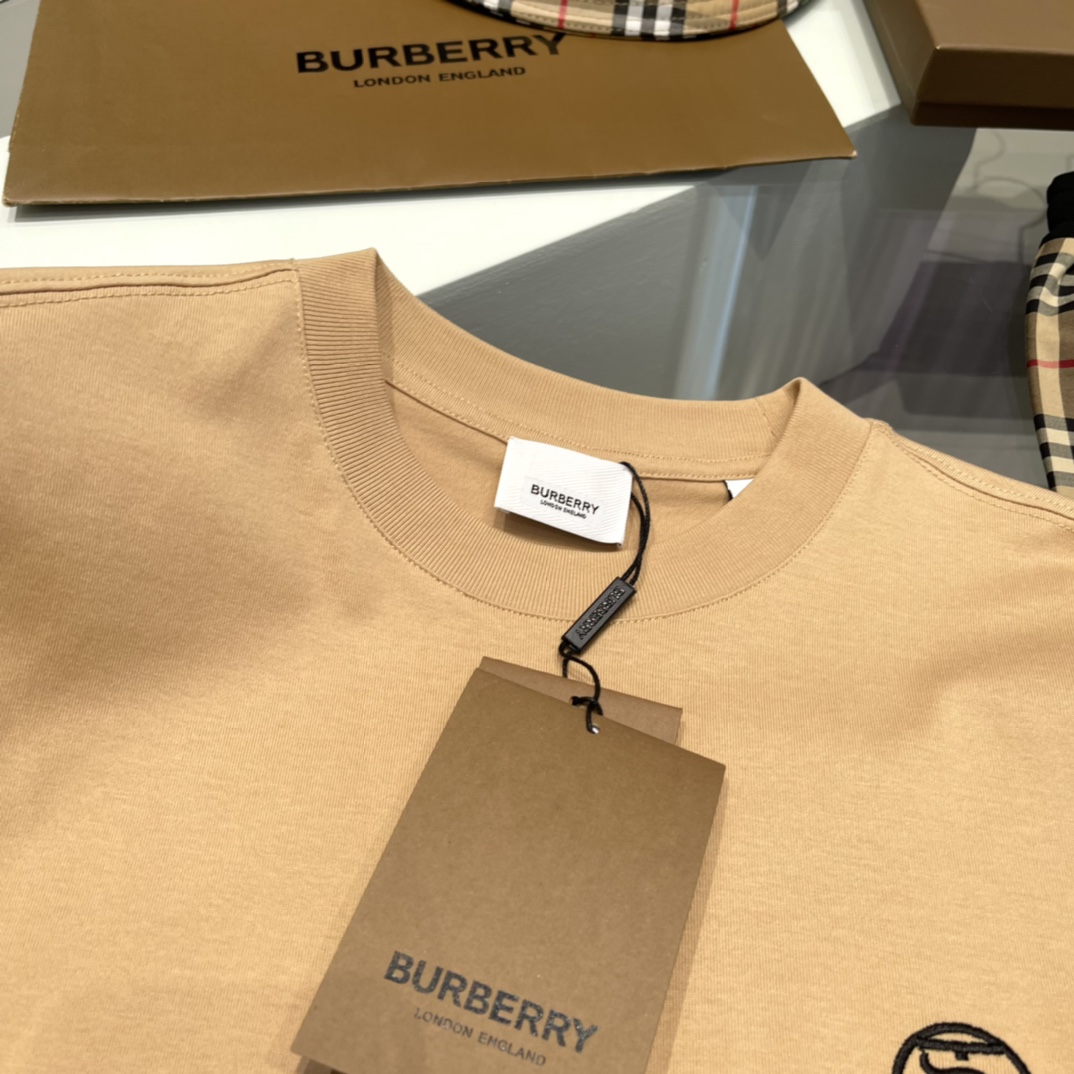 Replica Burberry Cotton Monogram T-Shirt