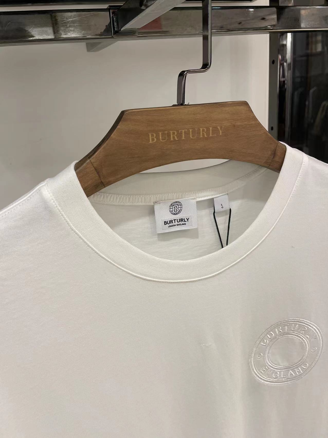 Replica Burberry - Men - Logo-Embroidered Cotton-Jersey T-Shirt